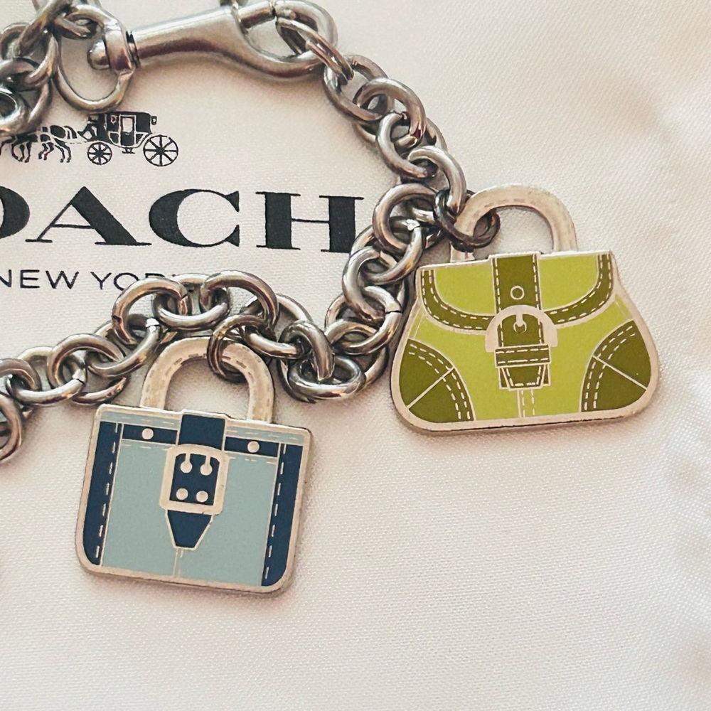 Coach Purse Charm Bracelet - Picture 3 of 9